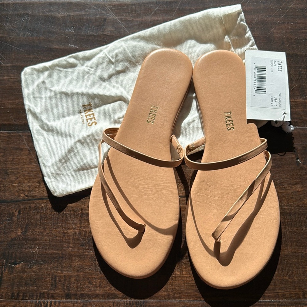 TKEES Sarit sandals Pout size 10